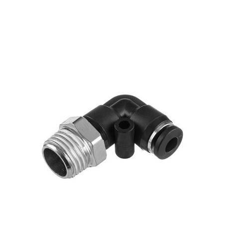 Купить Соединение цанговое L-образное для полиуретановых и др. шлангов ...