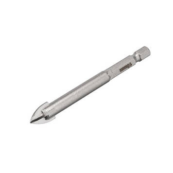 Свердло для скла та кераміки 10 мм HEX 1/4'' (6.35 mm) INTERTOOL SD-0290