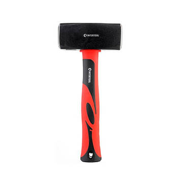 Кувалда 1500 г, ручка з фібергласу INTERTOOL HT-0241
