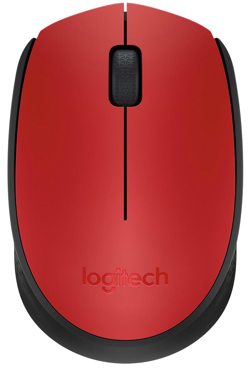 Миша бездротова Logitech M171 (910-004641) Red/Black USB