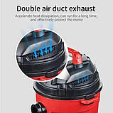 Будівельний пилосос Gold Diamond TK1011 4в1 промисловий колбовий для вологого та сухого прибирання функція продування, фото 6