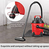 Будівельний пилосос Gold Diamond TK1011 4в1 промисловий колбовий для вологого та сухого прибирання функція продування, фото 7