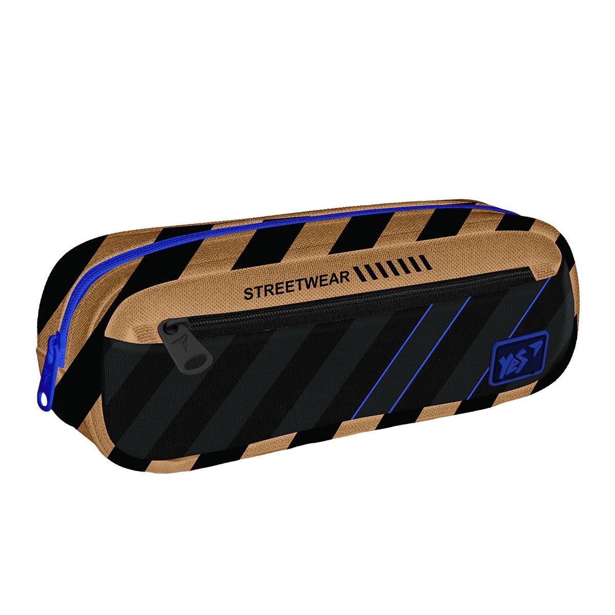 Пенал м'який YES 2 відділення PH-14-2 Streetwear (533225), фото 1