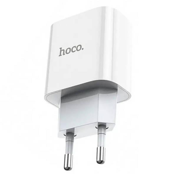 Блок живлення Hoco C76A Plus Швидка зарядка QC 3.0 Type-C 2.0 20W
