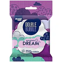 Губка банная Фрекен Бок Double Bubble Dream с массажной поверхностью 1 шт