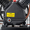 Компресор 100 л, 3 кВт, 220 В, 10 атм, 500 л/хв, 2 циліндри, STORM INTERTOOL PT-0014, фото 8