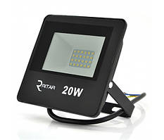 Прожектор вуличний Ritar (RT-FLOOD20A/02938) 20 W, 24xSMD2835, IP65, 2000 Lm, 6500 K