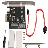 Контроллер Frime (ECF-PCIEtoSSD001.LP) PCI-E-M.2 (B&M Key) NGFF