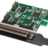 Контроллер Frime AX99100 (ECF-PCIto2S1PAX99100.LP) PCI-E-2xRS232+1xLPT, фото 6