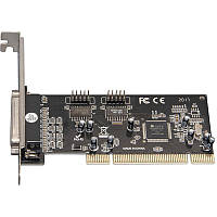 Контроллер Frime MCS9865 (ECF-PCIto2S1PMCS9865.LP) PCI-2xRS232+1xLTP