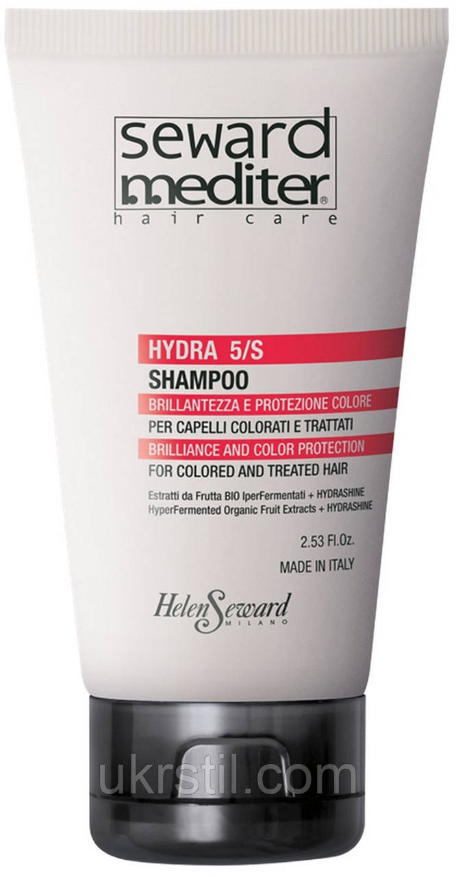 Шампунь Блиск та захист кольору для фарбованого волосся Hydra Shampoo 5/M Seward Mediter, фото 1