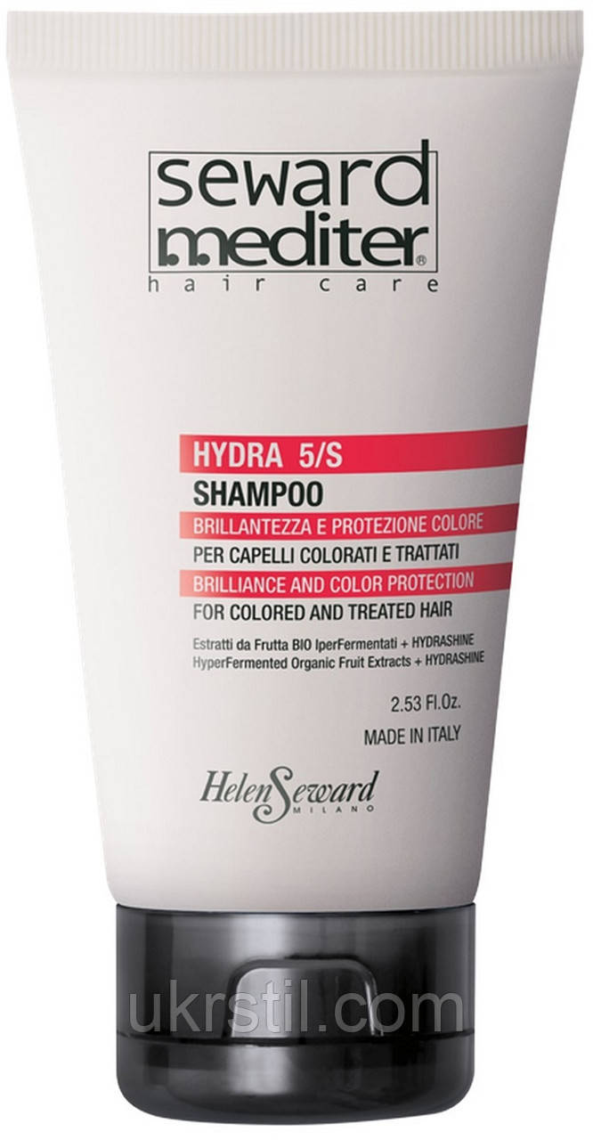 Шампунь Блиск та захист кольору для фарбованого волосся Hydra Shampoo 5/M Seward Mediter
