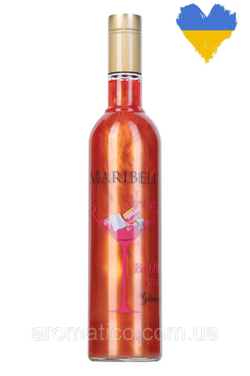 Сироп ТМ Maribell Бабл Гам Гламур 0,7л