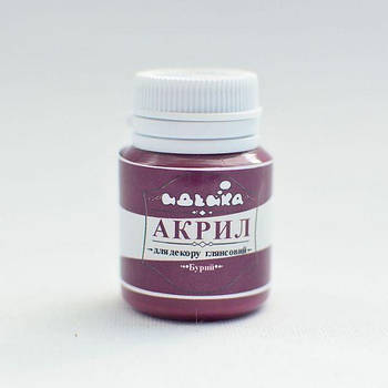 Акрил для декору - Бурий