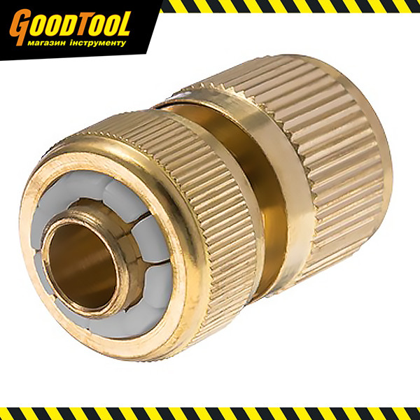Конектор латунний на шланг 1/2" Richmann C0279
