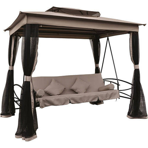 Купить Садовые качели-диван дачные для сада раскладная с подушками ...