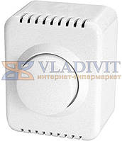 Вимикач з регулятором e.touch.1311.w.blister для зовнішнього монтажу, білий, 500Вт, E.NEXT (p043015)