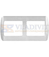 Рамка e.install.stand.frame.2.cer 2-містна Standard Cer, E.NEXT (s035047c)