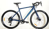 Гравийный велосипед Crosser Gravel NORD PRO 28 (21) 1х11 синий глянец