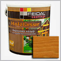 Акриловая лазурь Holzlasur Feidal (орегон) 4,5л