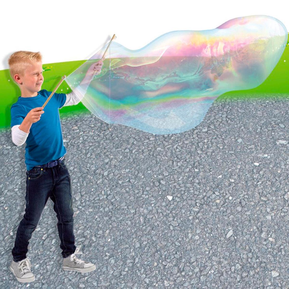 Набор для создания гигантских мыльных пузырей - МЕГАПУЗЫРИ XXL (мыльный раствор, инструменты) - фото 5 - id-p1636256909
