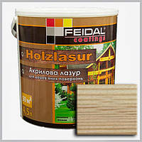 Акриловая лазурь Holzlasur Feidal (бесцветная) 4,5л