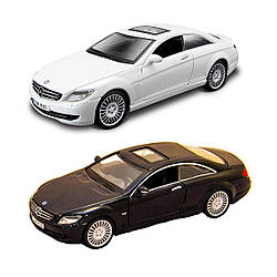 Автомодель - MERCEDES-BENZ CL-550 (білий, чорний, 1:32)