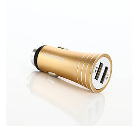 Автомобільний зарядний пристрій RedDax RDX-104 2.4A 2 Usb Gold