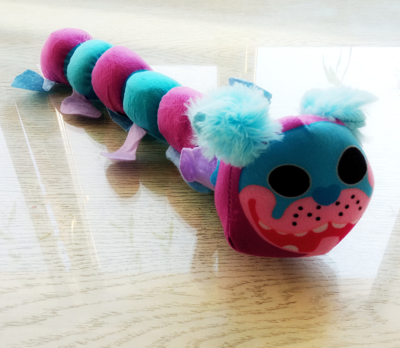 М'яка іграшка гусениця-мопс Хагі Вагі, фото 1