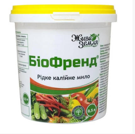 Рідке калійне мило Біофренд (Биофренд), прилипач, 500 мл, Жива Земля, фото 1