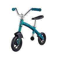 Беговел MICRO серии "G-Bike Chopper Deluxe" - АКВА (до 20 kg с сидением, 2-х колесный)