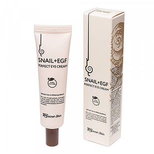 Secret Skin Snail+EGF Perfect Eye Cream крем для зони навколо очей з муцином равлика, 30 мл