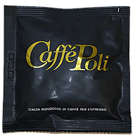 Кофе в монодозах чалдах Caffe Poli Nera 100 шт Каффе Поли ESE 44 мм