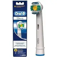 Насадка для электрической зубной щетки Braun 3D White EB18-2