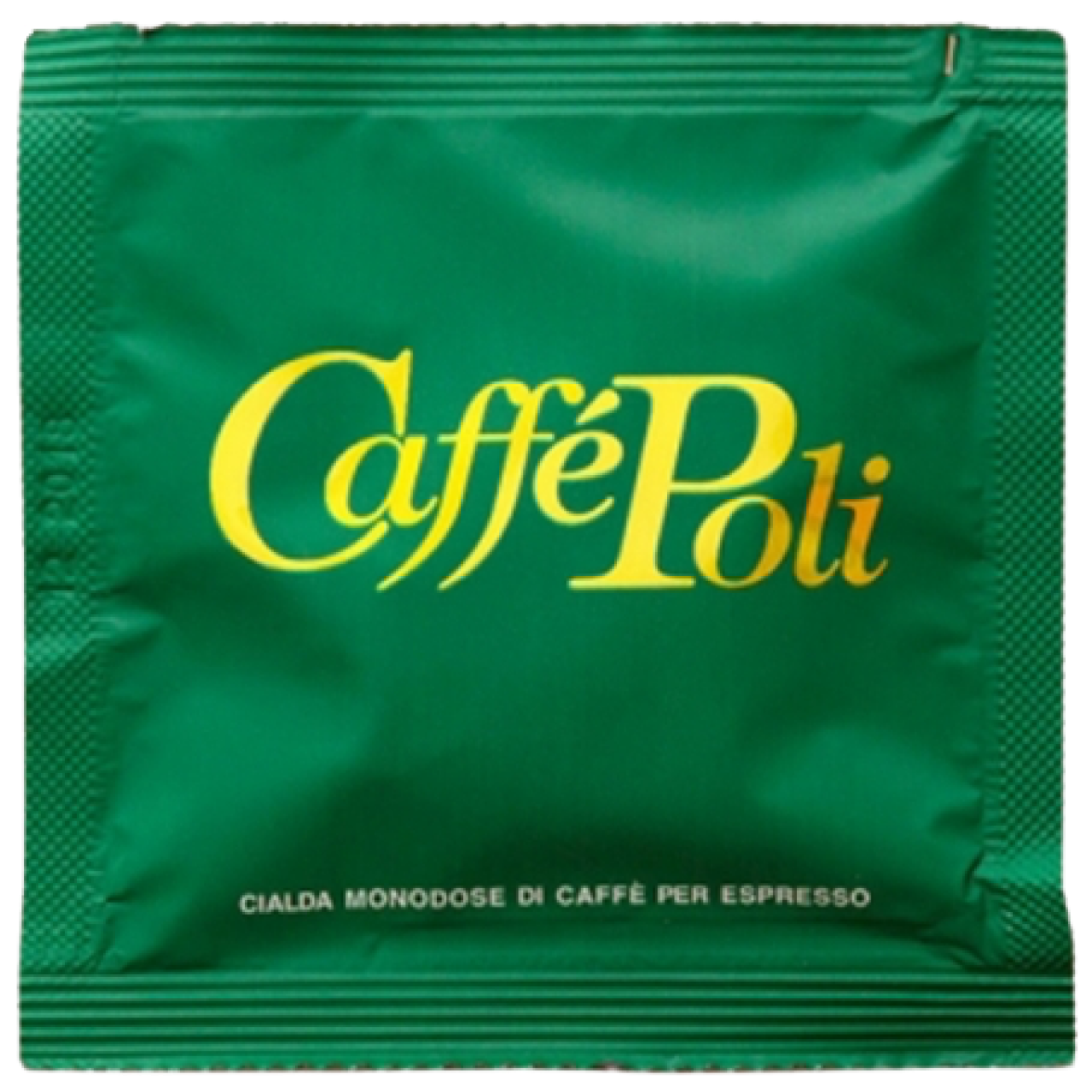 Кава в монодозах чалдах Caffe Poli Verde 100 шт Каффе Полі ESE 44 мм