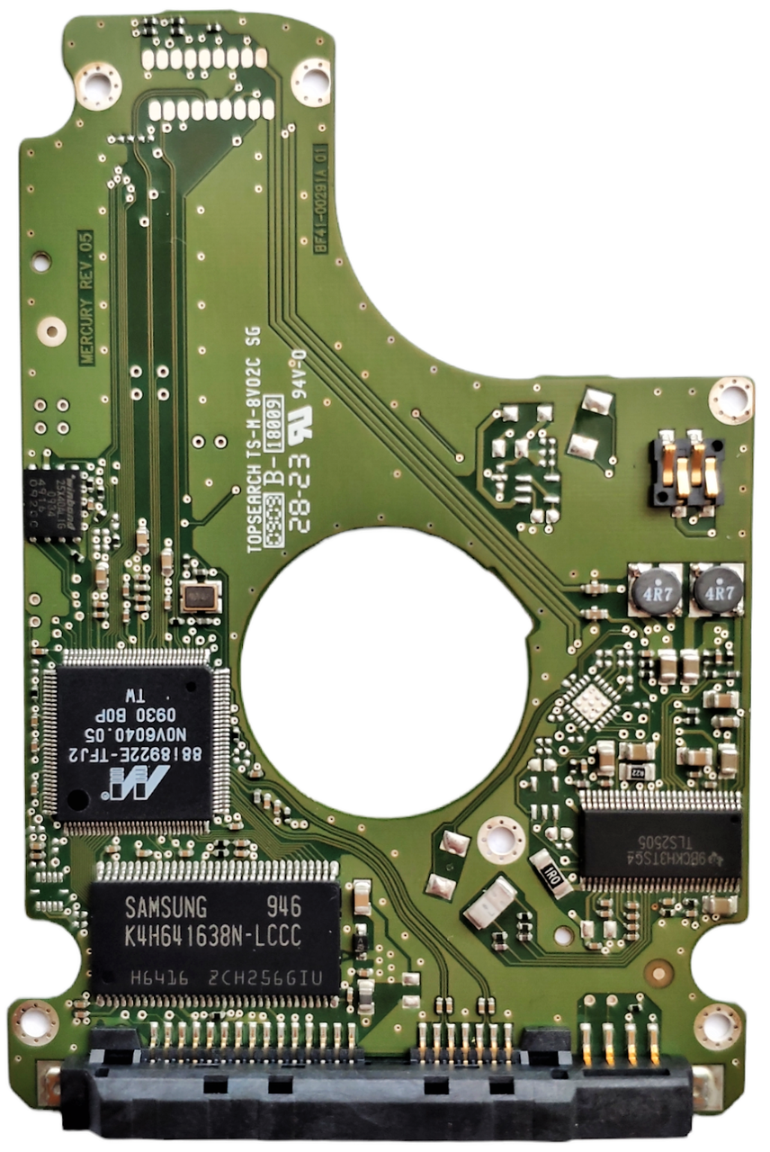 Плата HDD PCB BF41-00291A MERCURY REV.05 Samsung HM161HI HM250HI HM320II HM400JI HM500JI
