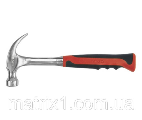 Молоток столярний YATO: m=450 г, L=315 мм, фото 1