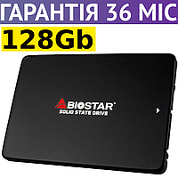 128GB SSD диск Biostar S120, твердотельный ссд 2.5" накопитель 128 гб для ПК и ноутбука acer, asus, lenovo