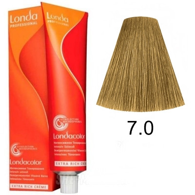 Фарба для волосся без аміаку Londacolor DEMI Permanent 60мл. 7/0 блонд