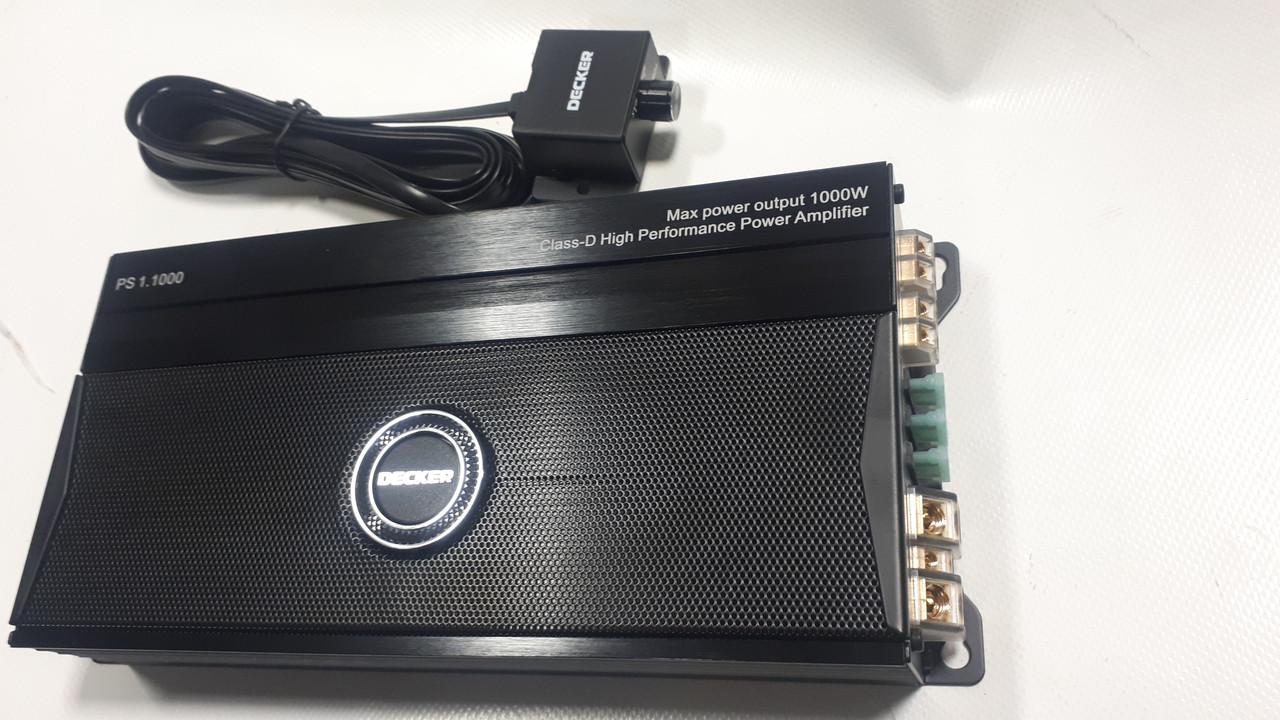Підсилювач DECKER PS 1.1000 1-але канал.