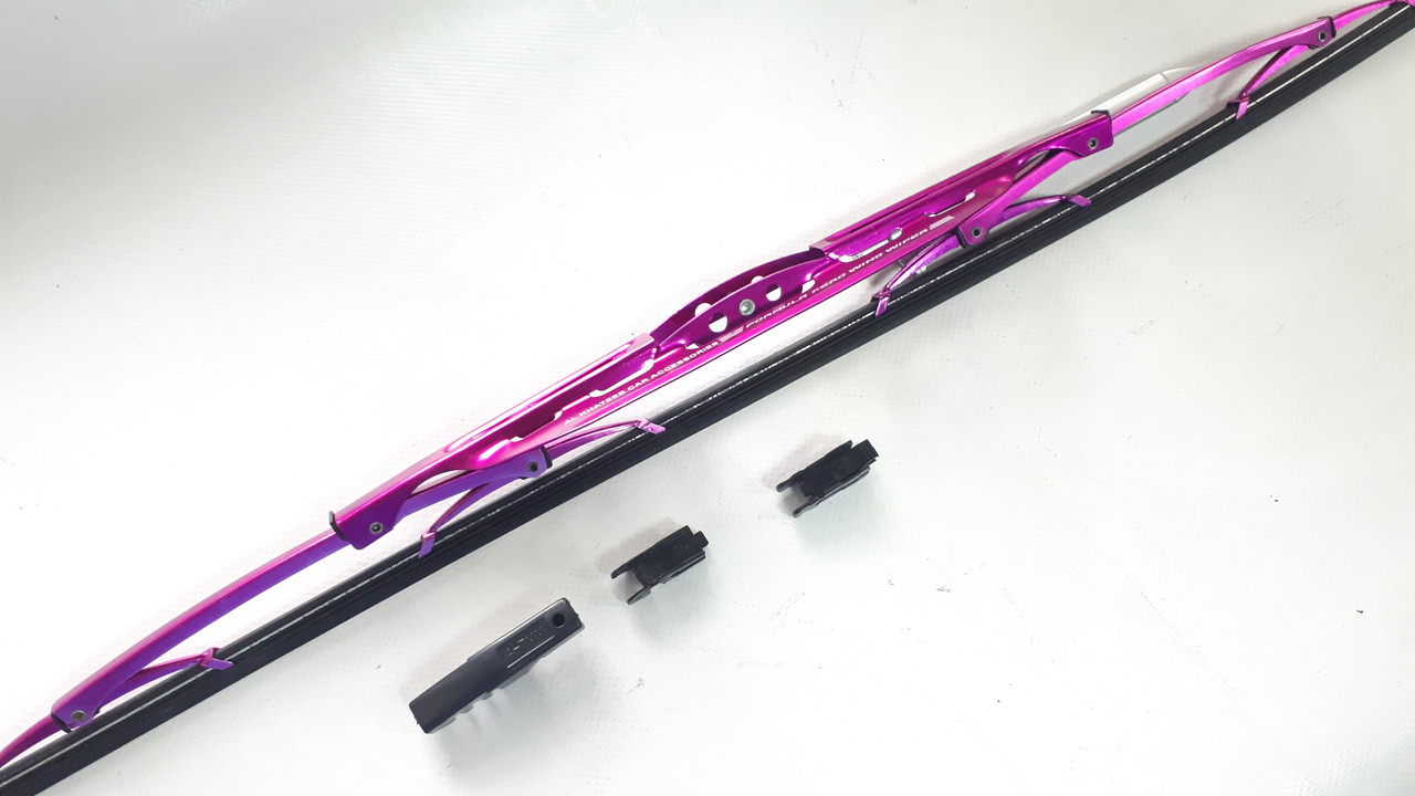 Двірник алюмінієвий із спойлером 559-22" фіолет.