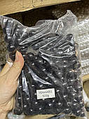 Бусини круглі " Перли" 16 мм чорні 500 грамів