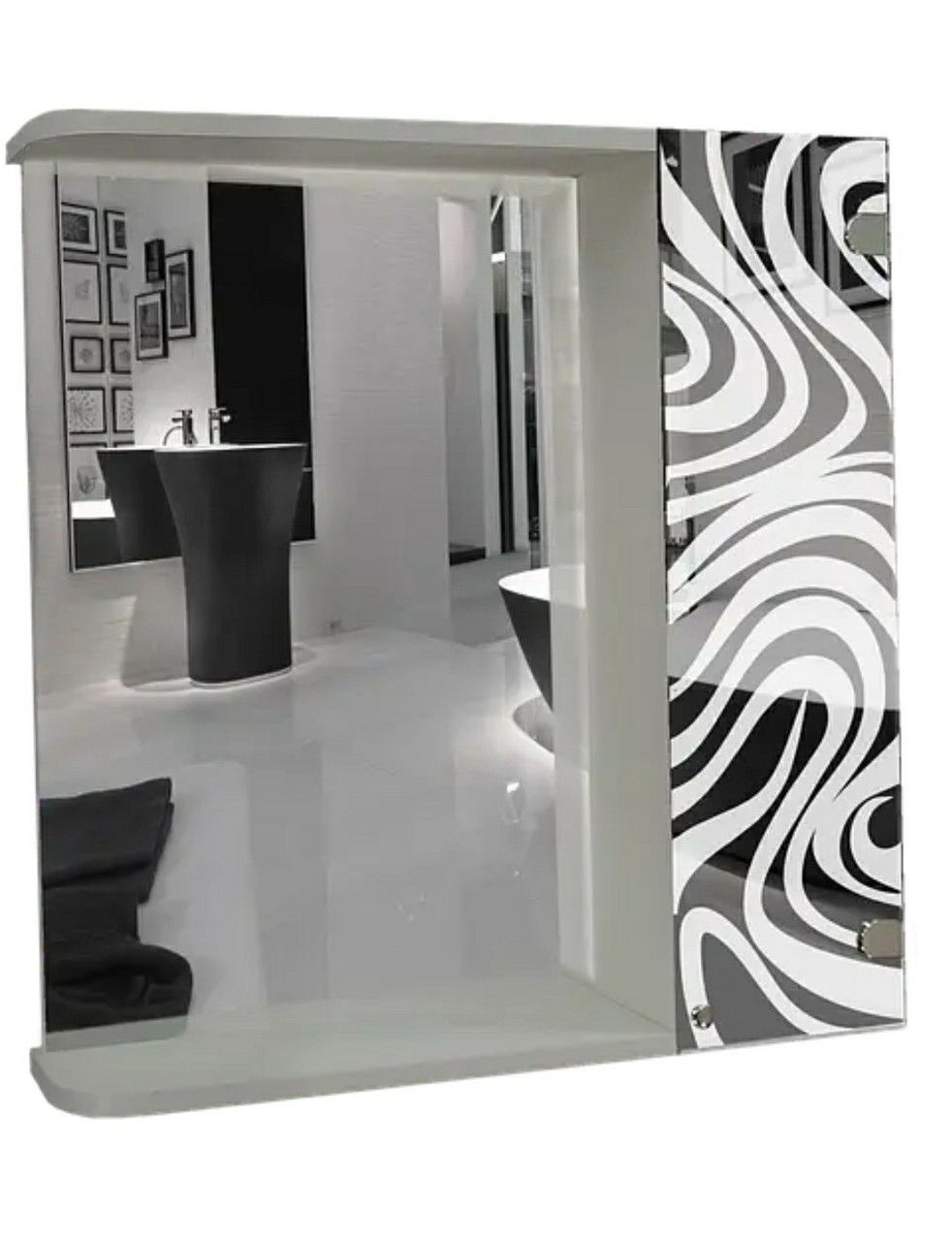 Дзеркальна шафа для ванної кімнати