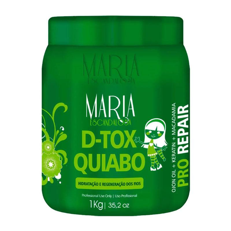 Maria Escandalosa Okra D-tox Quiabo Бoтeкс для відновлення та живлення волосся