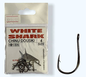 Крючки White Shark Chinu Douski 4