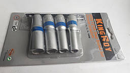 Набор головок  4пр. 1/2" Star "E" KingRoy 30178-6 гран