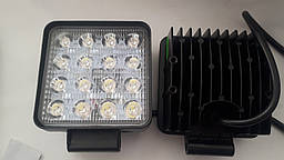Фари LED WL-D3 дальнє світло 48W/9-32V/16LEDх3W/3500Lm FL