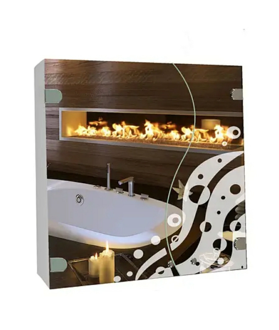 Дзеркальна шафа для ванної кімнати