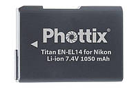 Акумулятор Phottix EN-EL14 Titan Premium Chip