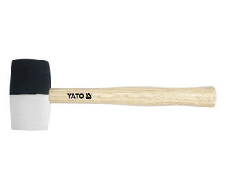 Різивний молоток YATO 2-шаровий he= 49 мм з дерев. ручкою, m=340 г, l= 290 мм